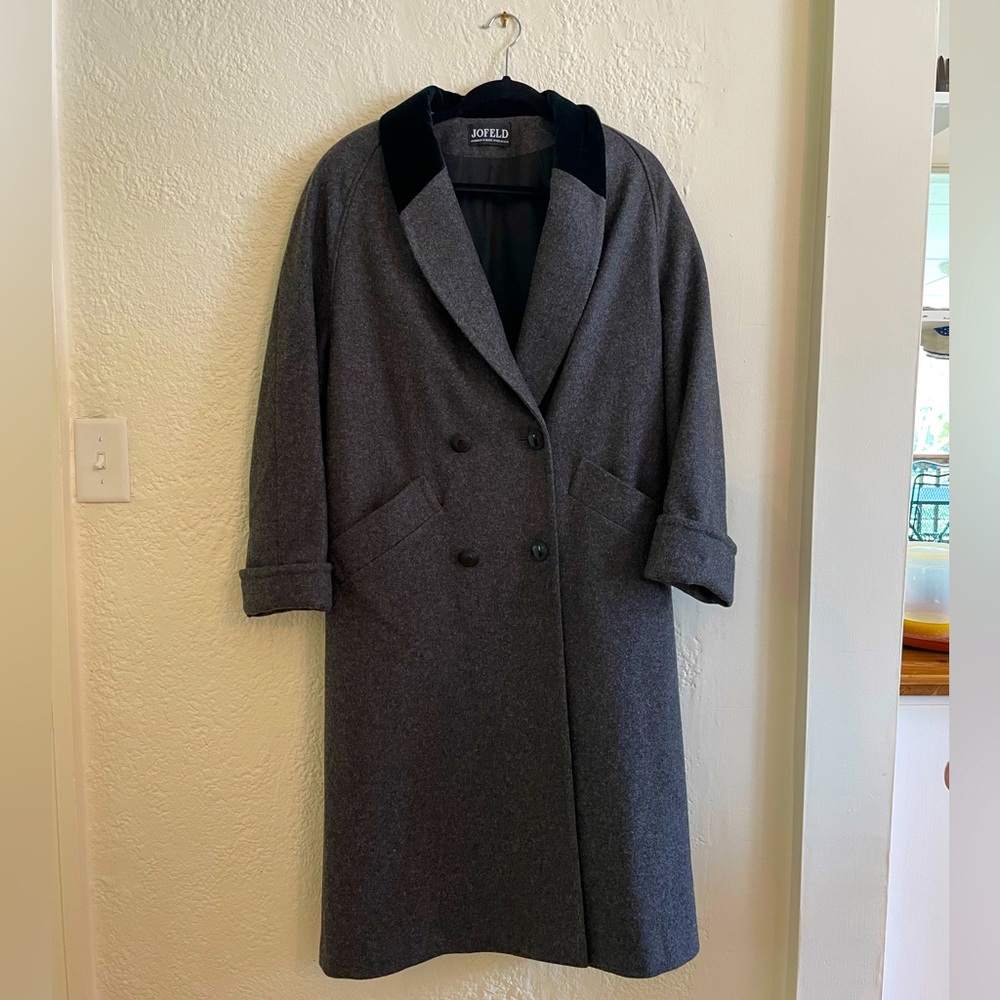 Vintage 80’s Jofeld Wool Blend Coat EUC